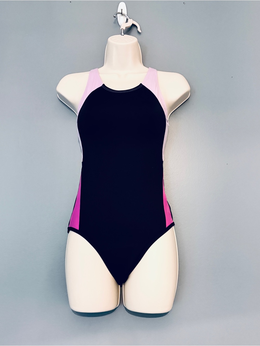Teen girl’s period protection One-Piece Swimsuit - Sporty Racerback